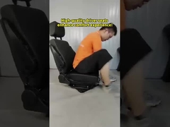 ऊंचाई समायोज्य सिमुलेशन सीट संकीर्ण पीठ की सहायता स्थिर सीट