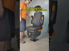 पुरुष ट्रक चालक सीट M801 यांत्रिक निलंबन सीट पीयू चमड़े अनुकूलित