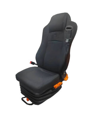 निलंबन एयर राइड बस सीट काली 1090mm-1150mm एयर राइड ट्रक सीटें