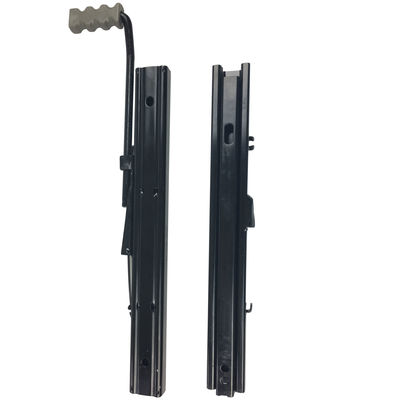 सीट फिटिंग रेल कार ड्राइवर सीट सहायक उपकरण एकल लॉक स्लाइड रेल